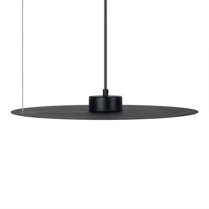 Lampada sospesa con cavo PIATTO 1xGX53/15W/230V Ø 45 cm nera