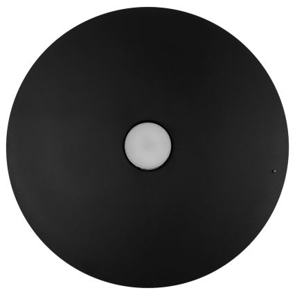 Lampada sospesa con cavo PIATTO 1xGX53/15W/230V Ø 45 cm nera