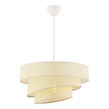Lampada sospesa COUPER 1xE27/60W/230V bianca