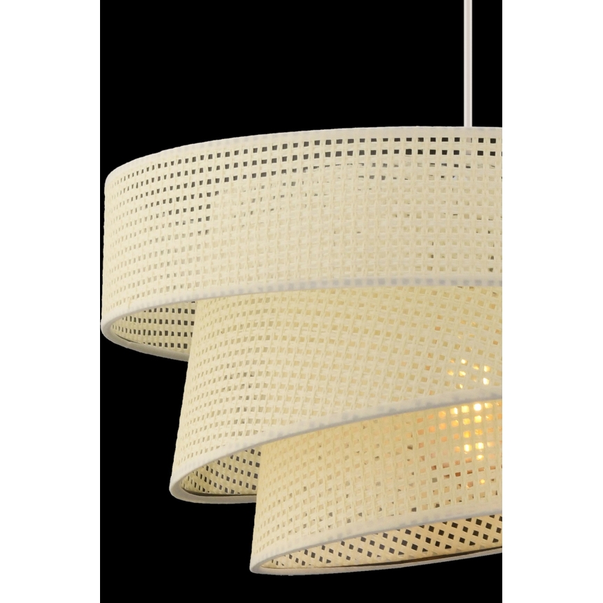 Lampada sospesa COUPER 1xE27/60W/230V bianca