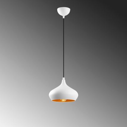 Lampada sospesa DODO 1xE27/40W/230V, bianca