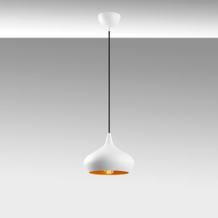 Lampada sospesa DODO 1xE27/40W/230V, bianca