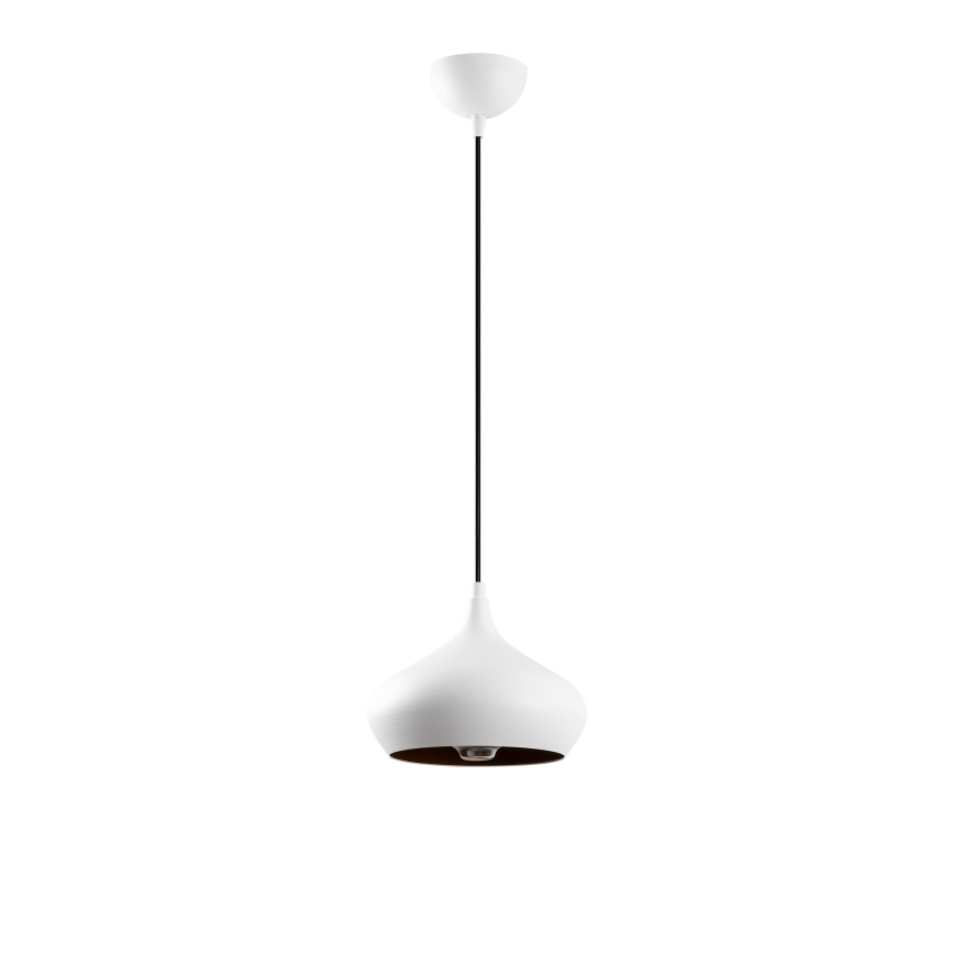 Lampada sospesa DODO 1xE27/40W/230V, bianca
