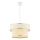 Lampada sospesa ERO 1xE27/60W/230V crema/oro