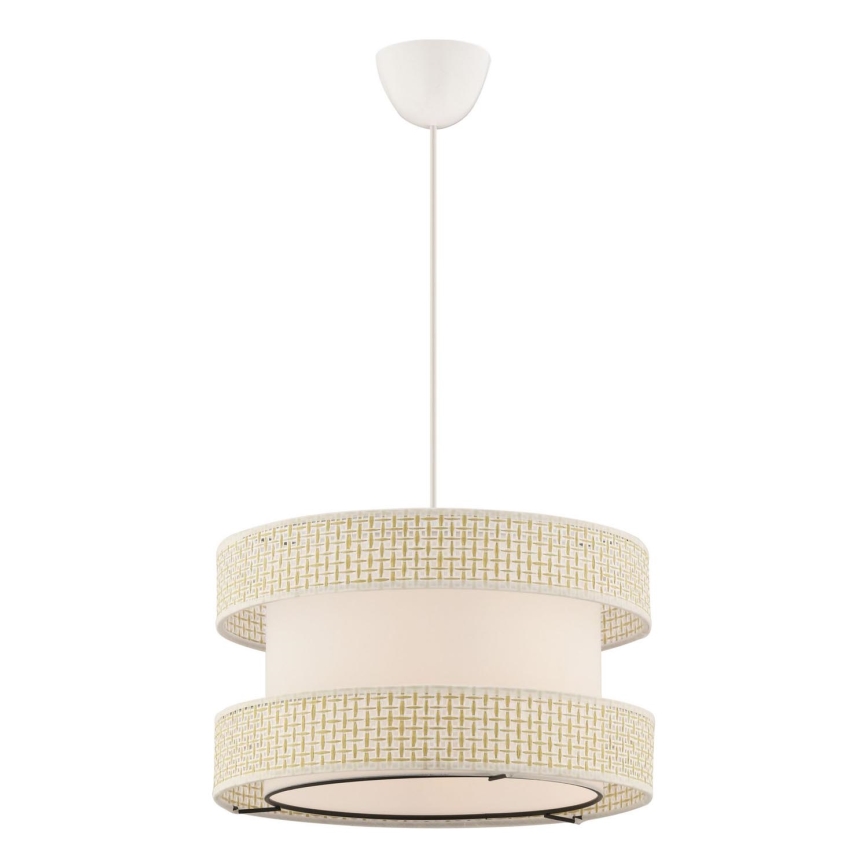 Lampada sospesa HALO 1xE27/60W/230V crema