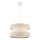 Lampada sospesa HALO 1xE27/60W/230V crema