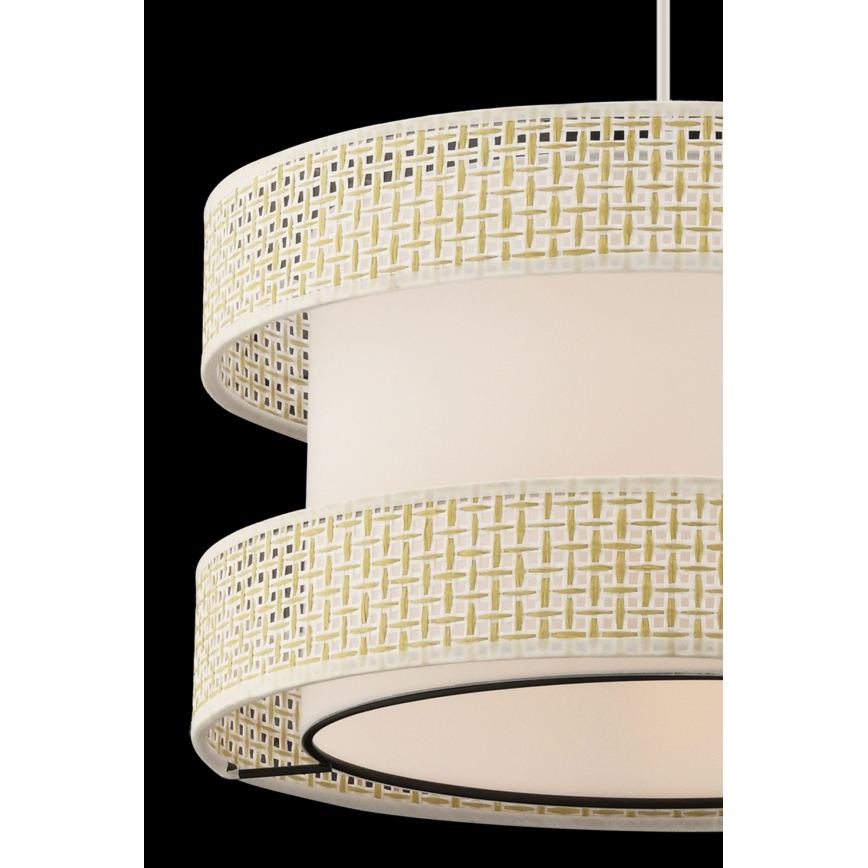 Lampada sospesa HALO 1xE27/60W/230V crema