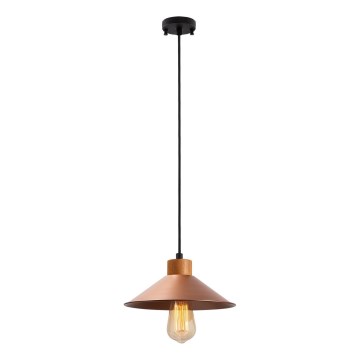 Lampada sospesa MANAVGAT 1xE27/40W/230V rame/marrone