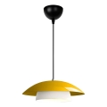 Lampada sospesa MOONLIGH 1xE27/40W/230V gialla
