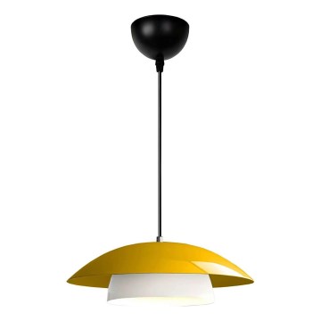 Lampada sospesa MOONLIGH 1xE27/40W/230V gialla