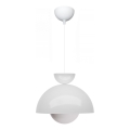 Lampada sospesa SALVA 1xE27/15W/230V bianca