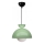Lampada sospesa SALVA 1xE27/15W/230V verde