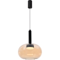 Lampada sospesa su cavo BUENO 1xGX53/9W/230V diam. 25 cm beige fumé