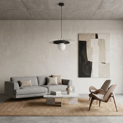 Lampada sospesa su cavo UMBRA 1xG9/8W/230V nero/bianco