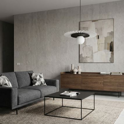 Lampada sospesa su cavo UMBRA 1xG9/8W/230V nero/bianco