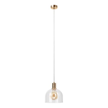Lampada sospesa su cavo VIVE 1xE27/15W/230V, finitura oro