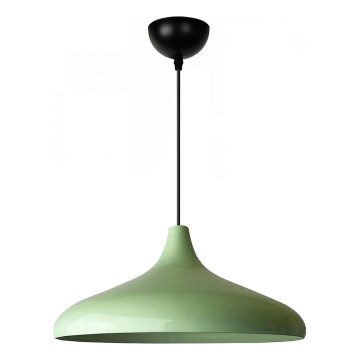 Lampada sospesa VULCANO 1xE27/40W/230V verde