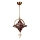 Lampada sospesa YENI 1xE27/40W/230V bronzo
