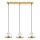 Lampada sospesa YILDO 3xE27/40W/230V bianco/oro