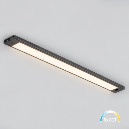 Lampada sottopensile LED/18W/230V 2700/3000/4000/5000/5700K 60 cm nera