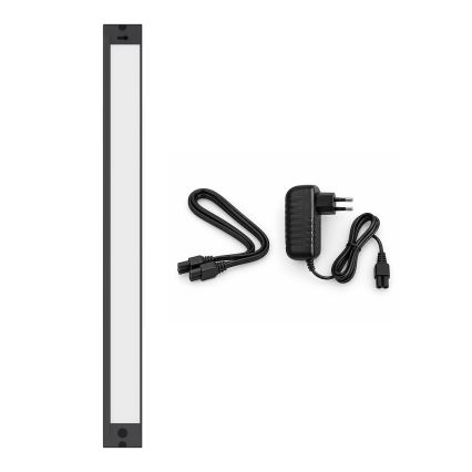 Lampada sottopensile LED/18W/230V 2700/3000/4000/5000/5700K 60 cm nera