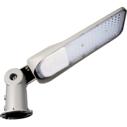 Lampada stradale LED con sensore crepuscolare SAMSUNG CHIP LED/100W/230V 6500K IP65 grigio