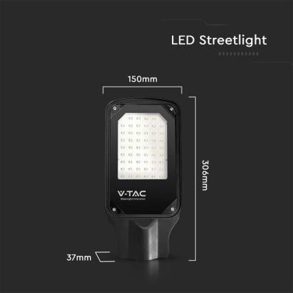 Lampada stradale LED LED/50W/230V 4000K IP65