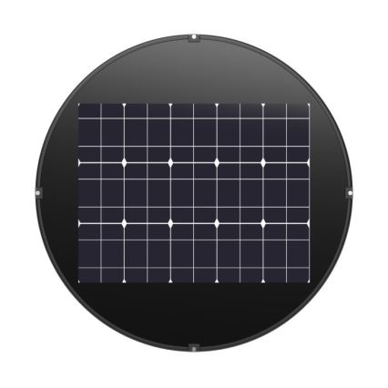Lampada stradale solare a LED con sensore LUVIA LED/15W/3,2V 6500K IP54 5400 mAh + telecomando
