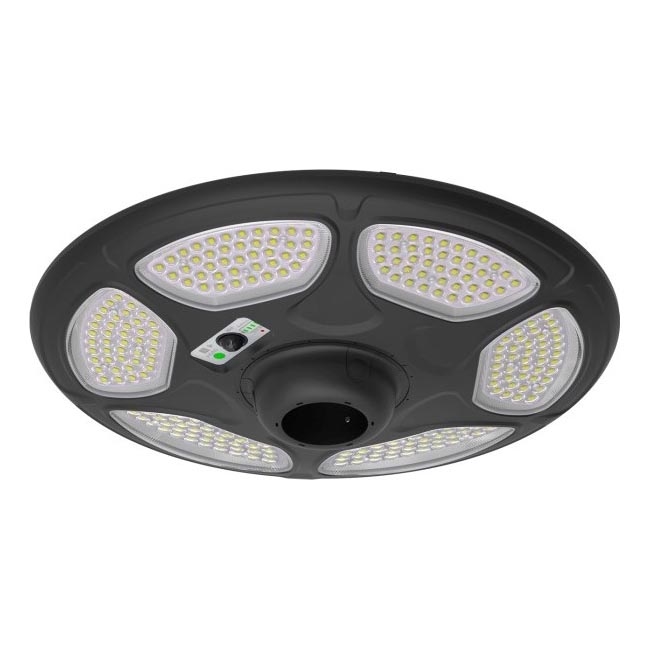 Lampada stradale solare a LED con sensore SOLSUMI LED/25W/3,2V IP54 25000 mAh + telecomando