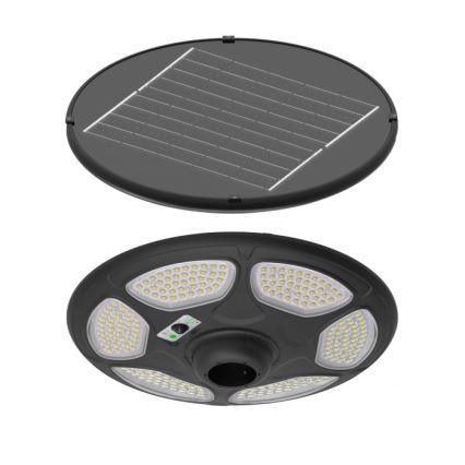 Lampada stradale solare a LED con sensore SOLSUMI LED/25W/3,2V IP54 25000 mAh + telecomando