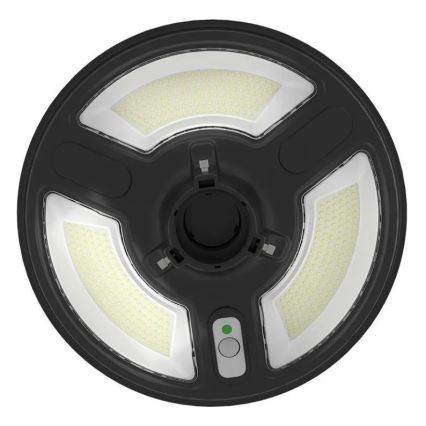 Lampada stradale solare LED con sensore LED/10W/3,2V 6500K IP65 25000 mAh + telecomando