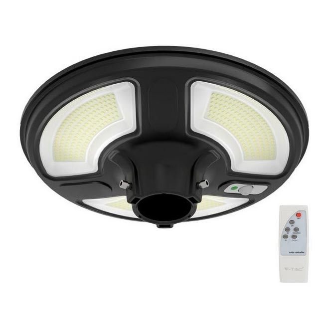 Lampada stradale solare LED con sensore LED/10W/3,2V IP65 4000K 15000 mAh + telecomando