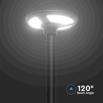 Lampada stradale solare LED con sensore LED/10W/3,2V IP65 4000K 15000 mAh + telecomando