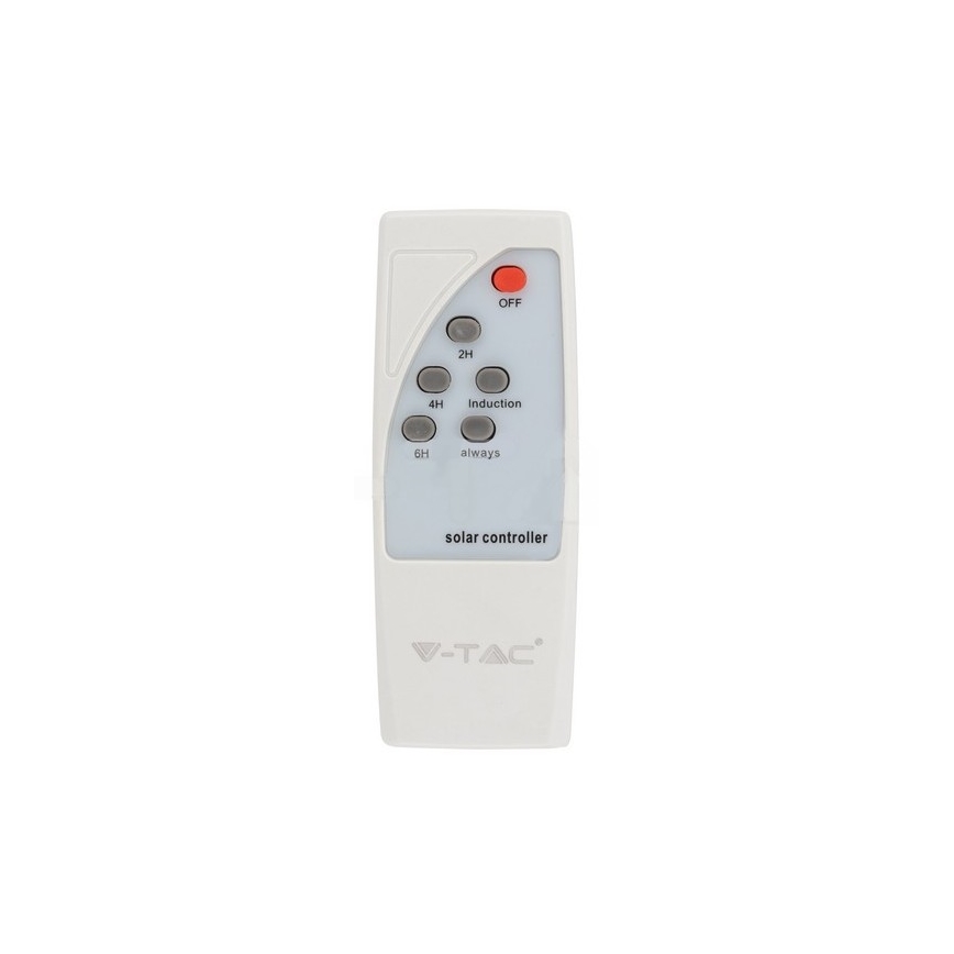 Lampada stradale solare LED con sensore LED/10W/3,2V IP65 4000K 15000 mAh + telecomando