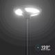 Lampada stradale solare LED con sensore LED/7,5W/3,2V IP65 4000K + telecomando