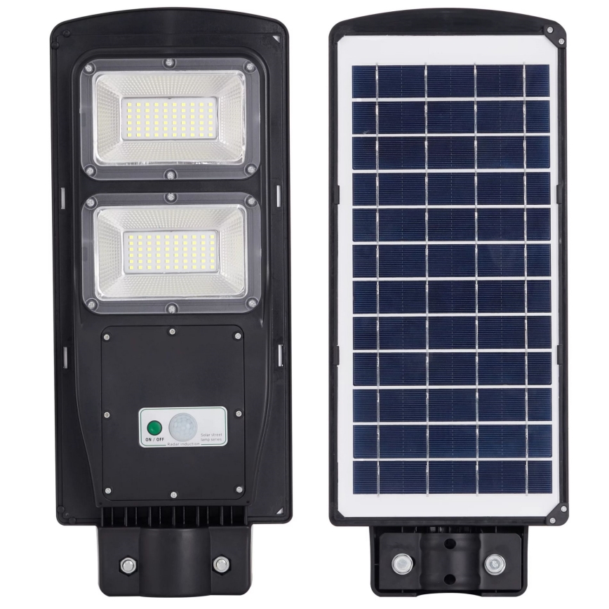 Lampada stradale solare LED con sensore STREET 2xLED/6W/3,2V 12000 mAh IP65 + telecomando