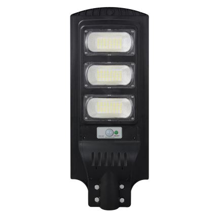 Lampione stradale solare a LED con sensore STREET 3xLED/9W/3,2V IP65 + telecomando