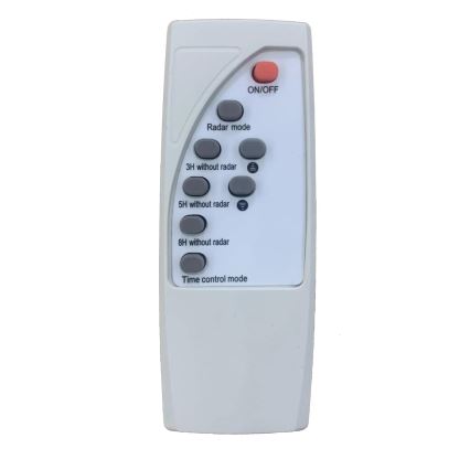 Lampada stradale solare LED con sensore STREET LED/10W/3,2V 10000 mAh IP65 + telecomando