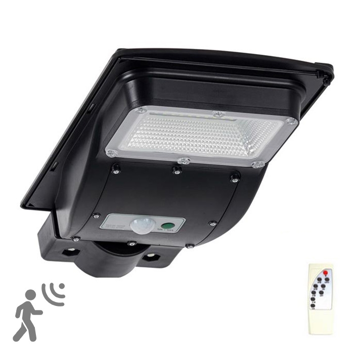 Lampada stradale solare LED con sensore STREET LED/3W/3,2V 5000 mAh IP65 + telecomando