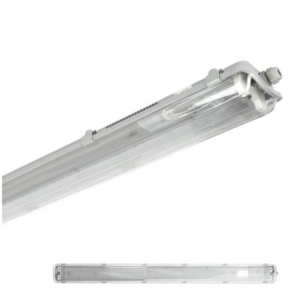Lampada tecnica fluorescente 2xG13/22W/230V IP65