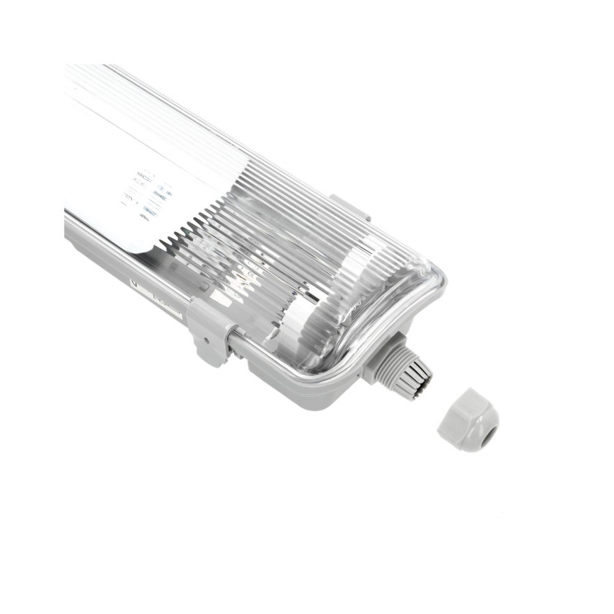 Lampada tecnica fluorescente HERMIC T8 2xG13/18W/230V IP65