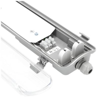 Lampada tecnica fluorescente HERMIC T8 2xG13/18W/230V IP65