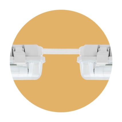 Lampada tecnica fluorescente LIMEA T8 2xG13/10W/230V IP65 1500mm