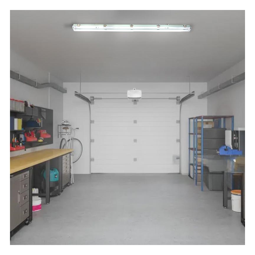 Lampada tecnica fluorescente T8 2xG13/18W/230V IP65 126 cm