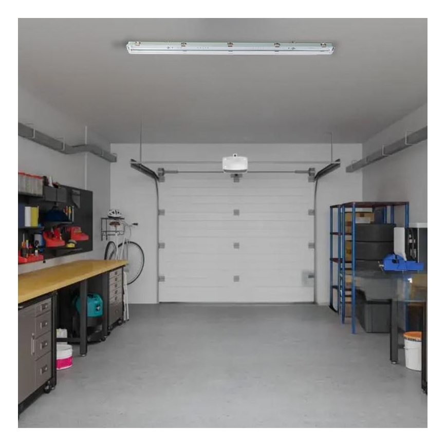 Lampada tecnica fluorescente T8 2xG13/18W/230V IP65 126 cm