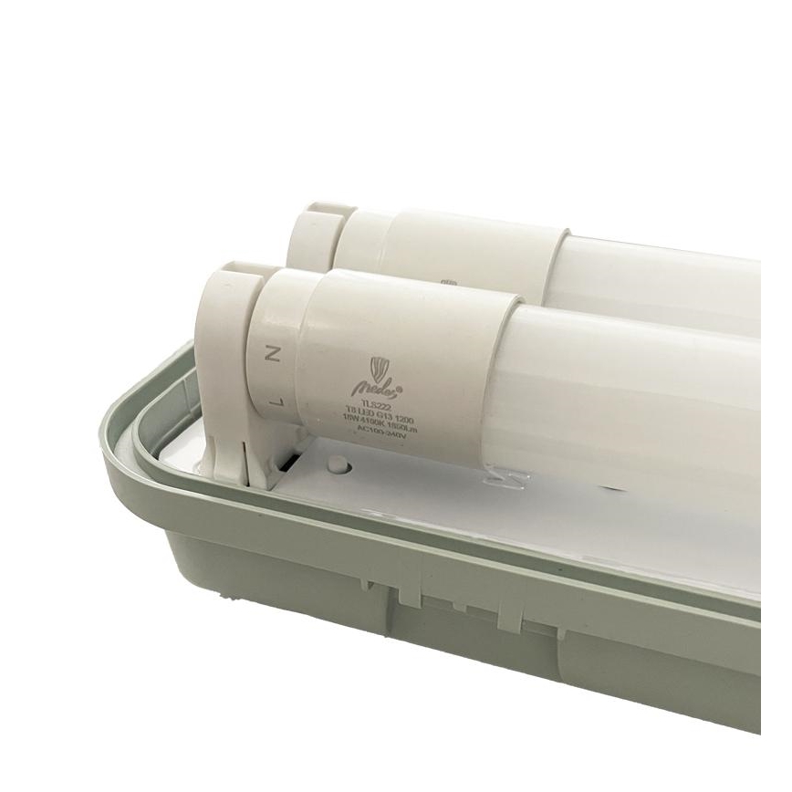 Lampada tecnica fluorescente T8 2xG13/18W/230V IP65 126 cm