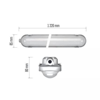 Lampada tecnica LED con modulo di emergenza EMERGENCY LED/40W/230V 4000K 122 cm IP66