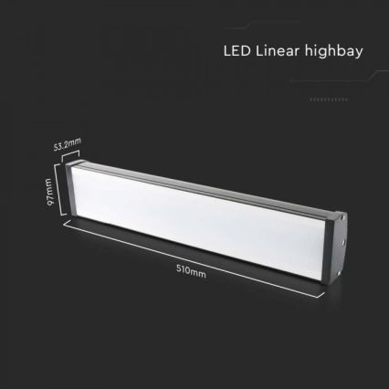 Lampada tecnica LED High Bay LED/100W/230V 4000K IP65