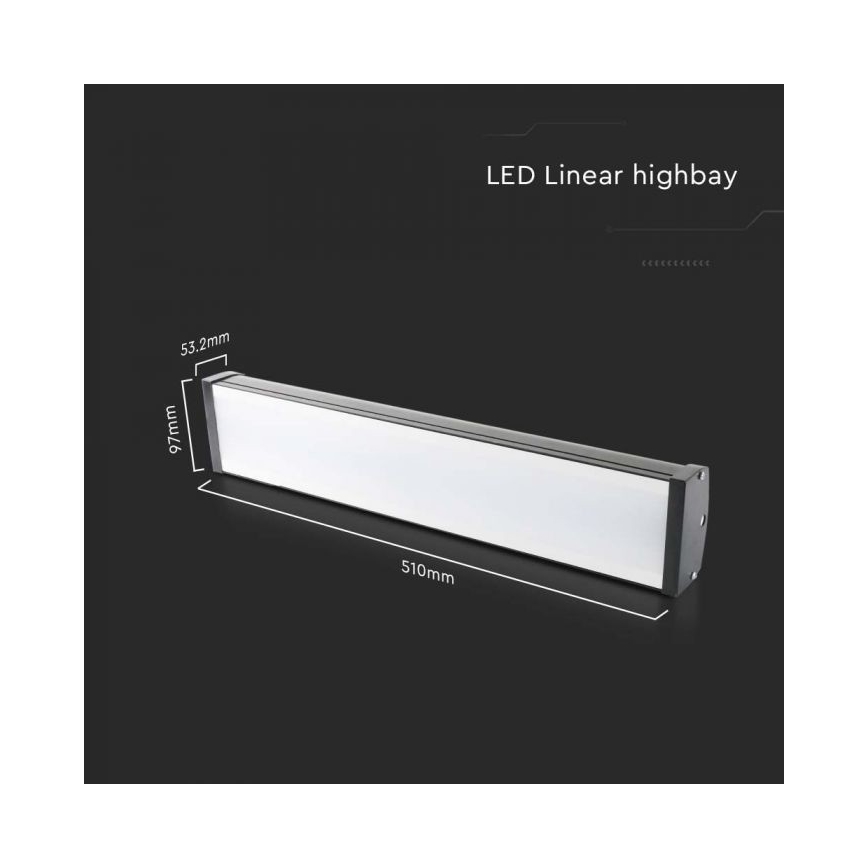 Lampada tecnica LED High Bay LED/100W/230V 6500K IP65