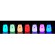 Lampada touch LED RGB per bambini BEAR LED/0,8W/5V blu + USB